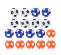 ULTECHNOVO Lot de 18 Ballons de Foot Mini 28 MM Accessoires Colorés Balles de Remplacement pour Tables de Foot Garçon et Filles Jeu de Football de Table Familial