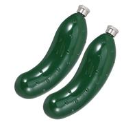 ULTECHNOVO Lot De 2 Bouteilles De Whisky De Poche Contenants Pour Boissons Flasques De Camping Petit Pot À Vin Gourde Portable Pour L'Extérieur Petite Bouteille D'Eau En Métal