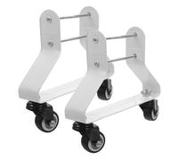 ULTECHNOVO Lot De 2 Supports De Radiateur Électrique Base De Roue Support De Base De Chauffage Kit De Roues De Chauffage Avec Roulettes Avec