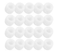 ULTECHNOVO Lot de 20 Anneaux de Positionnement en Abs Blanc pour Foot, Installation Facile, Précision Optimale, Accessoire pour Divertissement à Domicile et Réunions