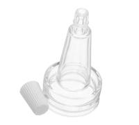 ULTECHNOVO Lot De 20 Bouchons Distributeurs D'ampoules Transparents Tube Souple 20 Mm, Séparateurs De Gouttes Étanches En Pvc, Pour Distribution Précise En Laboratoire Et Usage Médical