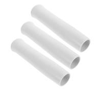 ULTECHNOVO Lot de 3 Manchons Blancs pour Canne à Pêche Protection UV Résistante en Plastique Insert Tubulaire de Rechange pour Porte-Canne Marine Adapté aux Kayaks Yachts et Bateaux