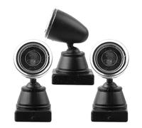 ULTECHNOVO Lot de 3 Mini Lampadaires Rouges et Verts LED pour Maquette de Train Modèle de Lampadaire de Village Décoration Miniature pour Table à Sable et Loisirs Créatifs