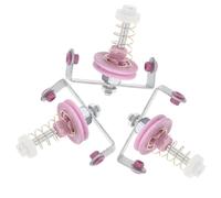 ULTECHNOVO Lot de 3 Tendeurs de Fil en Aluminium Céramique pour Machines à Tricoter Accessoires Textiles Réglables pour Tension Précise Solide et Compatibles Métiers à Tisser