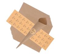 ULTECHNOVO Lot de 30 Cônes de Pétales de Rose en Papier, Cornets Porte-Confettis pour Mariage, Décorations Rustiques pour Fête et Bouquets de Fleurs