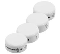 ULTECHNOVO Lot De 4 Boutons De Thermostat Pour Réfrigérateur Bouton De Commande Pour Congélateur Contrôleur De Température Pour Réfrigérateur Capuchon De Remplacement Pour Thermostat