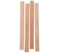 ULTECHNOVO Lot de 4 Crayons à Bois Construction en Bois Beige, Crayon Menuisier Solide pour Améliorer L'efficacité et Marquage Précis sur Chantier