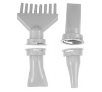 ULTECHNOVO Lot de 4 Embouts de Sèche-cheveux en Abs pour Poils D'animaux Comprenant Buse Plate Buse Étroite et Brosse Accessoires Compatibles pour Toilettage Professionnel et Domestique