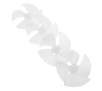 ULTECHNOVO Lot De 4 Ventilateurs De Refroidissement Pour Four À Micro-Ondes Pièces De Rechange Universelles Hélice De Ventilateur Blanche