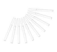 ULTECHNOVO Lot de 5 Paires de Pinces à Partitions Transparentes en Acrylique, Clips de Page Musicale pour Pupitre, Supports pour Livres de Musique et Partitions, Accessoire Piano Pratique