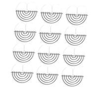 ULTECHNOVO Lot de 50 Coussinets Thermorésistants en Plastique Robuste pour Extensions de Cheveux Échelle Protection Isolante la Chaleur Outil Professionnel pour Salon de Coiffure et Usage