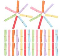 ULTECHNOVO Lot de 50 Rouleaux à Créatifs Multicolores Anneaux Métalliques Dorés, Parchemin à Écrire 5,8X2,5 CM pour Messages Personnalisés, pour Présents et Décorations DIY Couleur Aléatoire