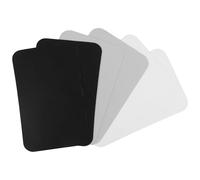 ULTECHNOVO Lot de 6 Patchs de Réparation Imperméables en PVC pour Kayak Gonflable Bateau Pneumatique et Matelas Kit de Réparation Polyvalent pour Produits Gonflables - Noir Blanc et Gris