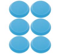 ULTECHNOVO Lot de 6 Tampons Éponge de Polissage Bleus pour Boules de Bowling - Tampons de Réparation des Rayures de Surface - Accessoires de Polissage pour Entretien et Restauration -