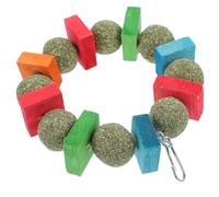 ULTECHNOVO Mâcher en Bois pour Lapins et Hamsters, Favorise l'exercice Santé Dentaire, pour Éviter Le Rongement Cage Quand L'animal Est Seul