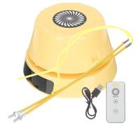 ULTECHNOVO Machine à Corde Automatique, Corde pour Exercices la Maison, Abs Jaune, sans Fil, Entraînement Fitness, Comptage des Calories, Câble Usb, Garçon et Filles et Athlètes