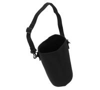 ULTECHNOVO Manchon Isotherme en Néoprène 420ml Noir Léger et Résistant aux Rayures pour Bouteille d'eau, Facile à Transporter et Suspendre en Usage Extérieur