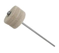 ULTECHNOVO Marteau de Pédale de Batterie Tête en Feutre Classique et Manche en Acier Inoxydable, Accessoire Solide pour Batterie Offrant un Son et Design Unique