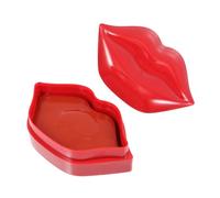 ULTECHNOVO Masque Hydratant Lèvres 20 Patchs Film Anti-dessèchement Rouge Boîte Soin Nocturne Femmes Anti-rides Lèvres Sèches