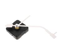 ULTECHNOVO Mécanisme Horloge Vinyle avec Aiguilles Précises en Quartz, Compatible Large, pour Décoration Maison et Bricolage Diy, Couleur Argenté et Noir