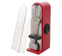 ULTECHNOVO Métronome Mécanique Rouge pour Piano et Guitare Électrique, Portable et Précis, Accessoire Musical pour Batterie, Violon et Basse - Métronome de Poche Haute Précision