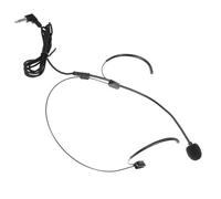 ULTECHNOVO Micro-casque Flexible Noir Microphone de Tête Ultra-fin Léger et Confortable, Détachable pour Utilisation la Main, pour Enseignants et Activités en Intérieur