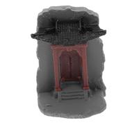 ULTECHNOVO Micropaysage Architecture Chinoise Statue Zen Miniature Porte Miniature Décorations Extérieures Ornement De Jardin Zen Ornement De Porte Décorations pour Jardin De Style Chinois