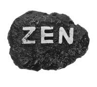 ULTECHNOVO Mini Ornement de Jardin Zen en Résine 1 Pièce, Pierre Décorative pour Micro-Paysage, Décor de Table en Sable, Accessoire pour Jardin Extérieur et Intérieur, Style Japonerie Zen,