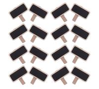 ULTECHNOVO Mini Pince Tableau Noir en Bois 35 X 35 CM Lot de 80 Pièces - Étiquette Tableau Mémo pour Fête Décoration Buffet Étiquette Alimentaire et Organisation Bureau