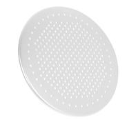 ULTECHNOVO Moule à Pizza Perforé Rond Aluminium Épais Antiadhésif pour Four Plaque de Cuisson Polyvalente pour Pizza et Gâteau Nettoyage Facile et Résistant