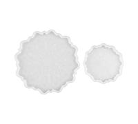 ULTECHNOVO Moule en Silicone pour Bricolage 2pcs Moule Soi-même Forme Tournesol Pratique et Facile à Démouler pour Présents DIY et Loisirs Créatifs