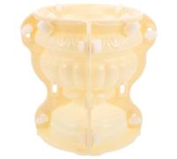 ULTECHNOVO Moule Rond pour Pot de Fleurs 18 Cm en Plastique Solide, Moule DIY pour Jardinières et Pots à Bonsaï, pour Loisirs Créatifs et Décoration Artisanale de Jardin et Intérieur