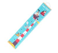 ULTECHNOVO Nordic Style Garçon Fille Hauteur Ruler Murale Décorative Peinture Canvas Croissance Garçon Fille Lighthouse Design Évolutif et Pratique
