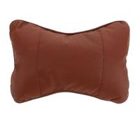 ULTECHNOVO Oreiller Cervical pour Appui-tête de Voiture, Coussin de Siège Auto Respirant Noyau Élastique, Soutien Confortable Nuque, Couleur Marron, Accessoire Intérieur pour Confort