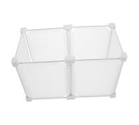 ULTECHNOVO Organisateur Congélateur Compartimenté En Plastique Robuste 19x36x24 Cm, Séparateur Réfrigérateur Maison La Cuisine, Panier Rangement Multifonction Pour Congélateur Coffre, Stockage