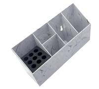 ULTECHNOVO Organisateur de Coiffeur Portable en Abs Compartiments, Boîte à Outils de Coiffure Légère pour Salon et Barbier, Améliore L'efficacité de Travail
