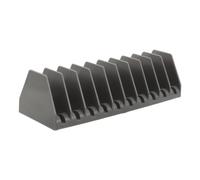 ULTECHNOVO Organisateur de Pinces et Clés à 10 Emplacements en Plastique | Identification Rapide des Outils, Bords Épaissis, Structure Solide, Atelier, Garage, Rangement Compact