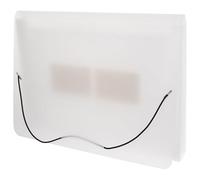 ULTECHNOVO Organiseur de Bureau Plastique Multi- Dossier Suspendu à Plusieurs Poches Porte-reçus et Factures Léger et Classeur Accordéon Polyvalent pour Documents