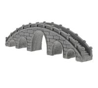 ULTECHNOVO Ornement sous-Marin D'aquarium Modèle de Pont de Pierre en Poudre de Célestine Décoration Réaliste pour Aquarium et Décoration Intérieure