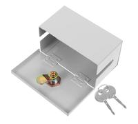 ULTECHNOVO Outdoor Plug Box With Built-in Lock Weatherproof Electrical Outlet Protector For Anti-theft Safety In Public And Shared Spaces Portable And Socket Cover