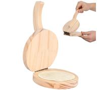 ULTECHNOVO Outil en Bois pour Fabriquer la Pâte à Raviolis Surface Lisse et Long Manche, Presseur de Peau pour Biscuits et Raviolis, pour Jour de Pendaison de Crémaillère Plusieurs styles
