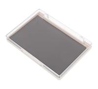 ULTECHNOVO Palette Magnétique Vide pour Maquillage, Plateau Transparent Base Blanche, Rangement Compact pour Fards à Paupières et Blushs, Accessoire DIY pour Maquillage Femme, Organisateur