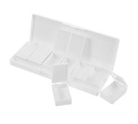 ULTECHNOVO Palette Vide De Fards à Paupières 6 Compartiments Détachables en Plastique Portable Multiusage pour Maquillage Gel Ongles Peinture Corporelle Et Aquarelle Voyage