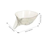ULTECHNOVO Panier Égouttoir Détachable pour Cuisine Égouttoir Compact pour Fruits et Légumes et Polyvalent pour Rinçage et Rangement des Aliments