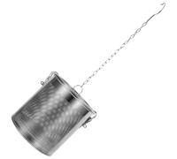 ULTECHNOVO Panier Infuseur Assaisonnement en Acier Inoxydable Argenté, Passoire Fine Réutilisable pour Cuisson de Soupe et Fruits de Mer, pour Mijoté Style Aléatoire