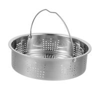 ULTECHNOVO Panier Vapeur Inox pour Cuiseur à Riz Panier Rigide Acier avec Poignée Isolante Anti-brûlure Vapeur Alimentaire Réutilisable pour Légumes Fruits de Mer et Dim Sum
