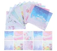 ULTECHNOVO Papier Origami Double Face 50 Feuilles Motifs Charmants Papier Décoratif Pliable en Différentes Couleurs et Activités Manuelles pour Garçon et Filles
