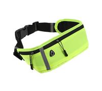 ULTECHNOVO Paquet Banane de Sport Étanche Multifonction pour Running, Vert | Bande Réfléchissante, Ceinture Réglable, Sortie Casque, Design Ergonomique, pour Téléphone en Course