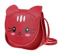 ULTECHNOVO Paquet Bandoulière Chat Mignon pour Filles Préadolescentes, Cuir Pu Confortable, Design Crossbody, Usage Quotidien