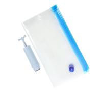 ULTECHNOVO Paquet de Rangement sous Vide Transparent 30 X 34 Cm 5 Pièces pour Filament Imprimante 3D avec Pompe Manuelle - Conteneur de Stockage de Filaments Anti-humidité et Débris,